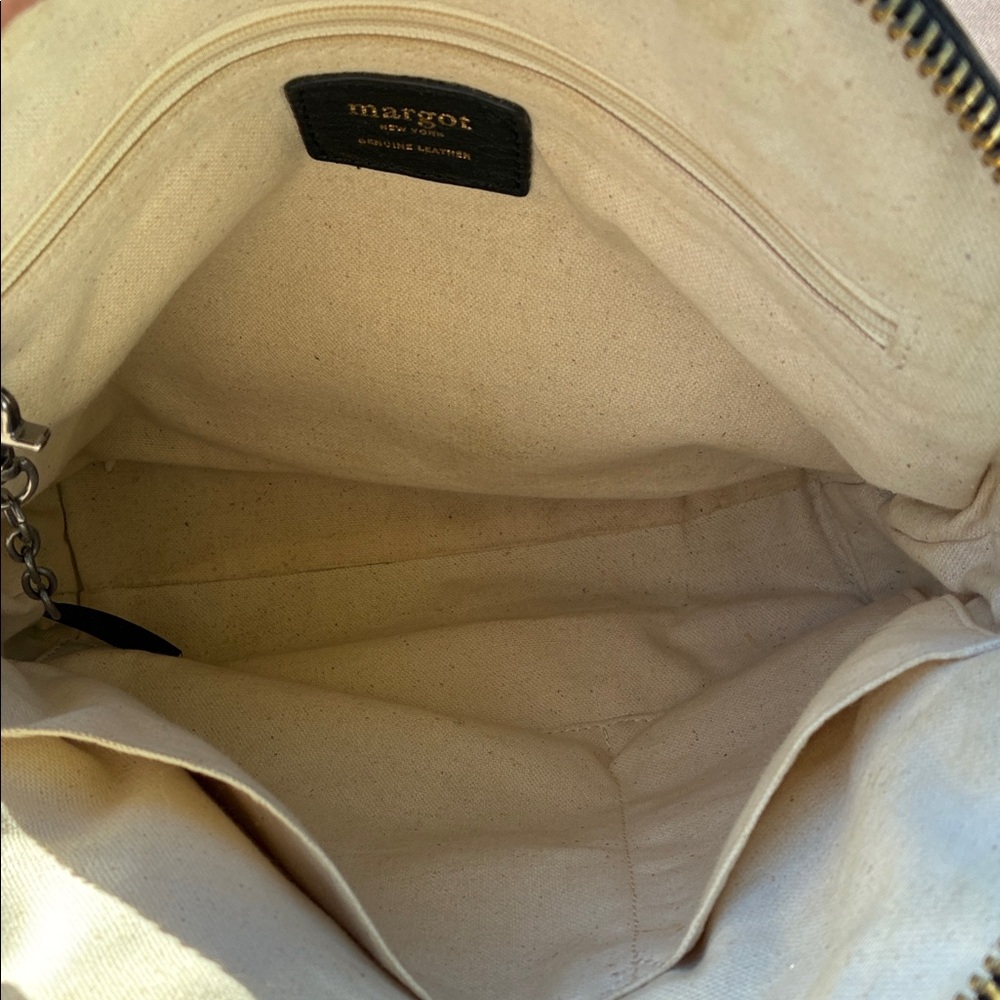 Margot Black Leather Mini Backpack - Picture 6 of 7